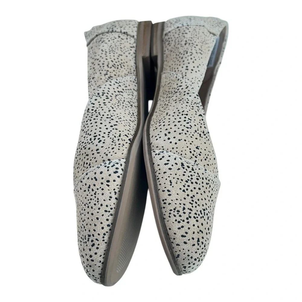 TOMS Women's, Jutti Neat Flat Black And Tan Size 7 Brand New No Box